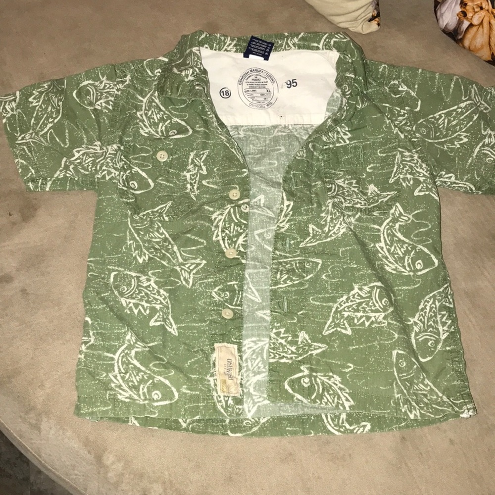 Boy’s button up shirt
